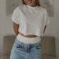 CROP TEE